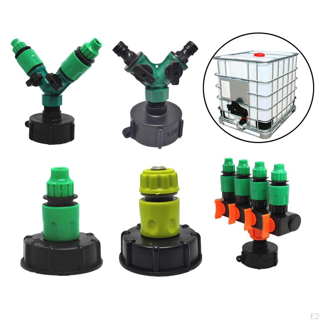 IBC Tank Water Oil Container Coarse Thread Drain for Faucet Accessories,