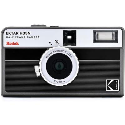KODAK EKTAR H35N Film Bulb Star Coated Improved Lens Striped Half-Frame Camera, 35mm, Reusable, Focus-Free, Function, Built-in Filter, (Single Item,