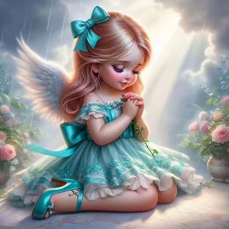 DIY Diamond Painting Elf Diamond Embroidery Cross Stitch Hand Pictures Of Rhinestones Mosaic Decor For Home