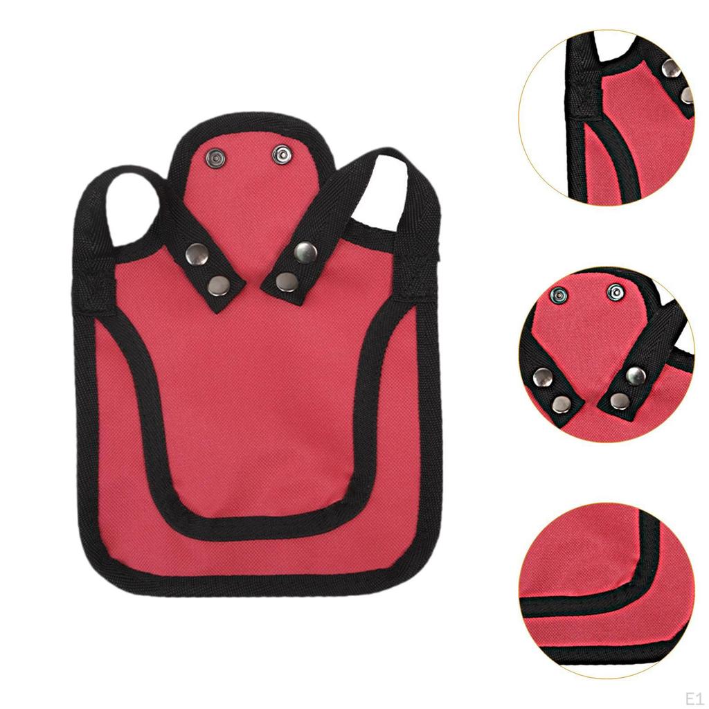 Adjustable Chicken Saddle for Back And Sides with Metal Fasteners, Outdoor Hen Apron