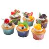 TOMMYFIELD Cupcake Fake Cake Food Sample Kit Sample Prop Life-Size (Cupcake) [Used]
