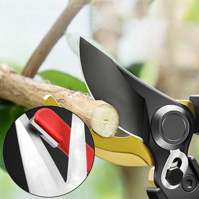 1 pierre à aiguiser en céramique tungstène et diamant pour toutes les lames, y compris les ciseaux de jardin, aiguiseur de couteaux de cuisine professionnel