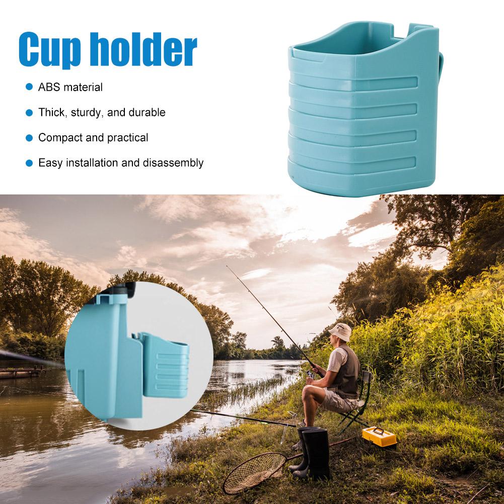 Fishing Water Cup Easy Installation Fishing Box Water Cup Frame Portable  Lightweight Multifunctional Outdoor Accessories