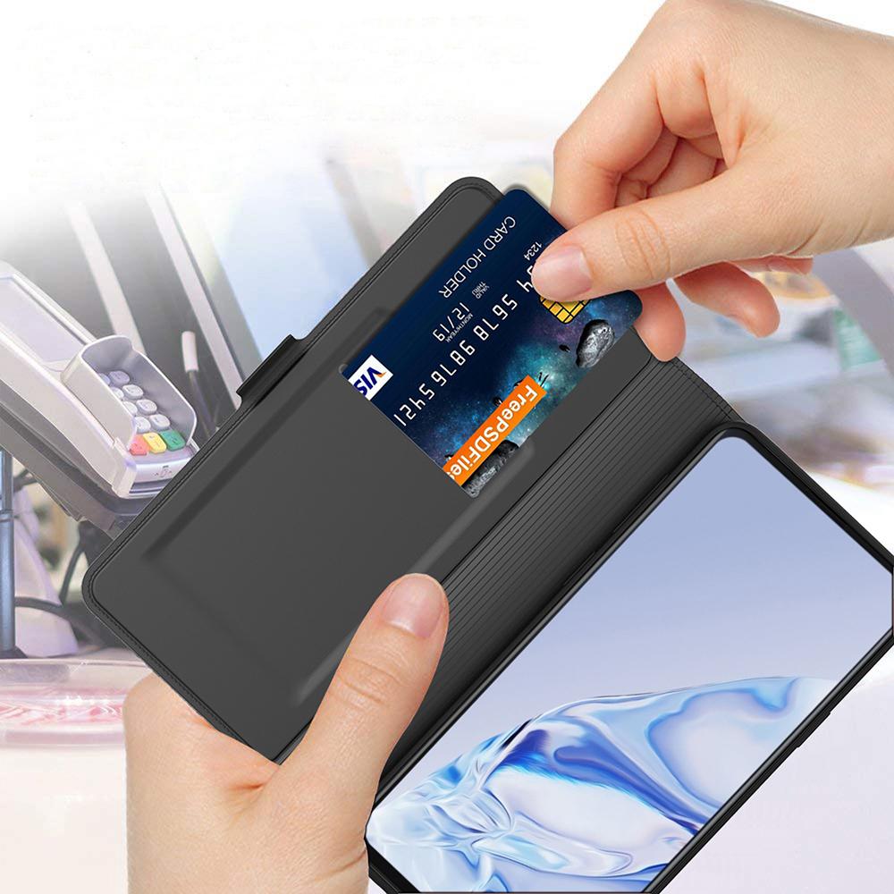 For OnePlus 11 5G Flip Folio Phone Cover Stand Card Holder PU Leather+Inner TPU Protective Magnetic Phone Case