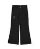 Laekeulopeu Cargo Flared Trousers - Black