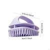 Scalp Massage Brush Set, Hair Washing Brush, Compact Rubber for Removing Residue,