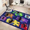 Smiling Critters Printed Absorbent Washable Carpet, Non-Slip Bathroom Mats, Kitchen Rugs, Yoga Mat,Living Room Entrance, Camping Picnic Rugs