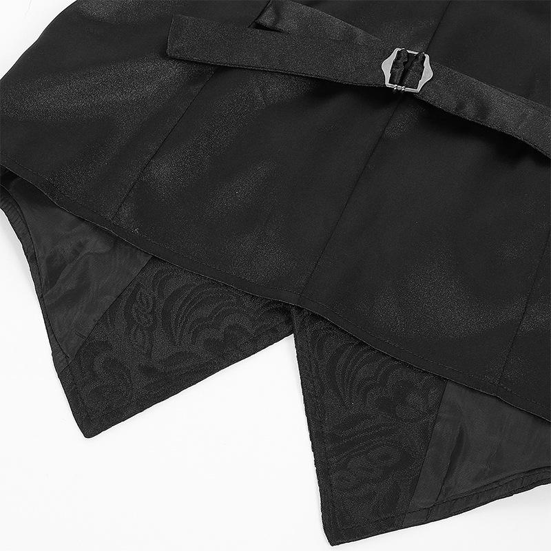 2024 Men's European & American Steampunk Victorian Pleated Medieval Shirt