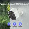 4MP WiFi Solar Battery Camera Low Powered Wireless Outdoor PIR Human Detection Security Surveillance Cameras long time standby