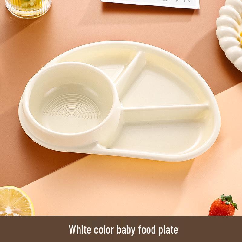 Kids Tableware Set: Anti-Fall Suction Bowl, Baby Plate, Training Chopsticks, Spoon & Fork