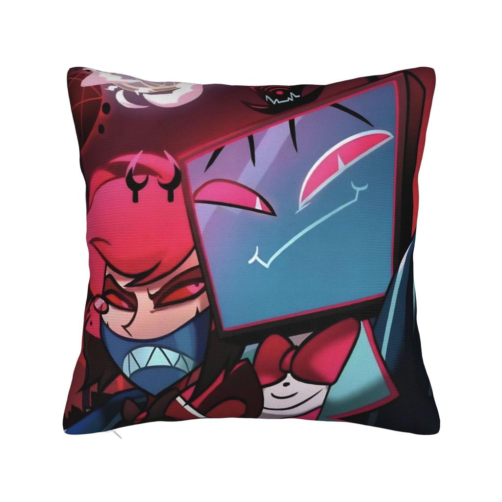 R-Radiostatic Vox Alastor Pillow Cover Accessories Printing Cushion Cover Decorations Pillow Case Cover Home Multiple Sizes