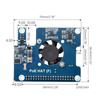 Power Over Ethernet (Poe) Expansion Board Suitable For RPI5, Supporting IEEE802.3af/At Networking Standard Power Module