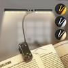 Rechargeable Clip On Book Light Flexible Folding Lights New Reading Lamp  Travel