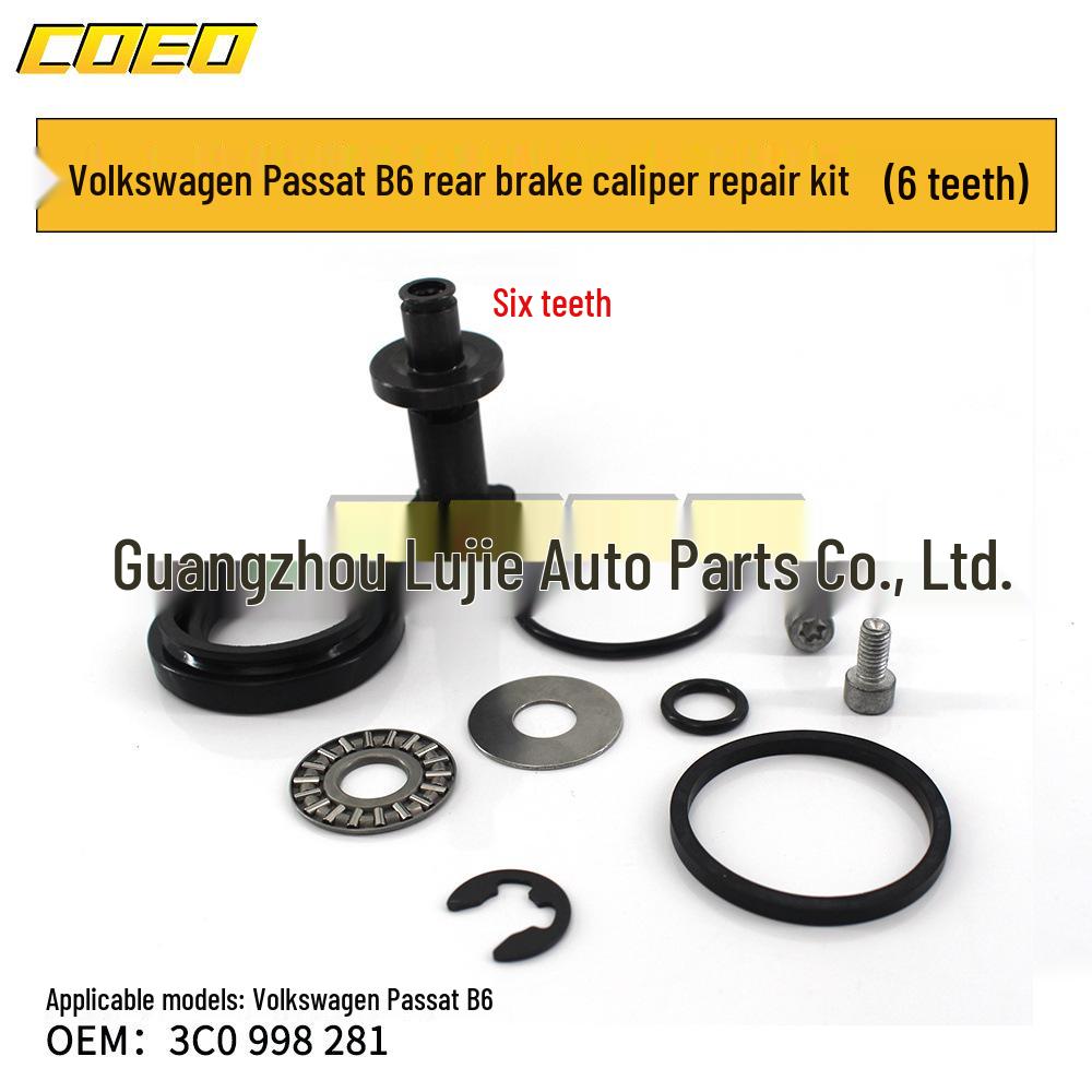 Volkswagen Passat B6 Rear Brake Caliper Repair Kit (6 Teeth) 3C0 998 281