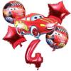 Set di Palloncini di Compleanno Disney Cars McQueen: Decorazioni per Feste di Famiglia e Scolastiche