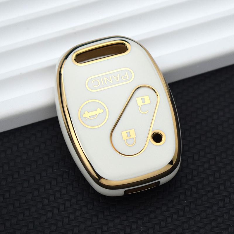 

For Honda Accord Crv Pilot Civic 2003 2007 2008 2009 2010 2011 2012 2013 Tpu Car Key Case Shell Cover