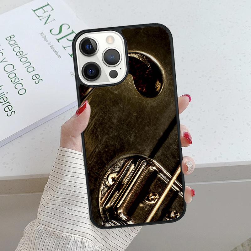 Guitar Bass Rock Strings Phone Case cover For iPhone 17 Air 15 16 16e 14 13 Pro Max Coque 12 11 Pro Max For Apple PLUS fundas