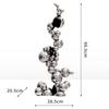 Stainless Steel Sculptures Large Floor Decoration Accessories Sculpture Nordic Home Decor Art Ornaments Luxury Bedroom Model
