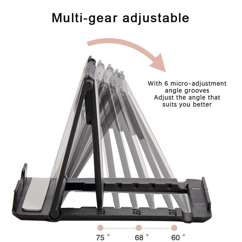 Portable Phone Lazy Holder Multi-Angle Adjust Universal Foldable Mobile Phone Tablet Desk Stand Holder Accessories