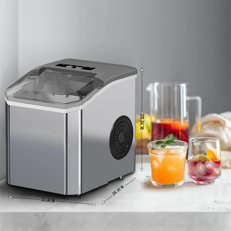 Office Mini Electric Ice Cube Maker Household Portable Ice Maker APP Intelligent Control WiFi Remote Ice Making Machine