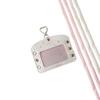 DIY Ballet Ribbon Korean Photocard Holder PU Card Cover Idol Card Display Protector  Girls Gift