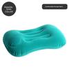 Ultralight Inflatable Pillow Flocking Neck Ergonomic PVC for Office Nap Outdoor Camping Travel Backpacking