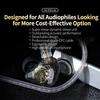 Wired HIFI Bass Earbuds 2pin Detachable Cable Dynamic Earphones 3.5MM Jack Plug Comfortable Music Sports Gaming Headset