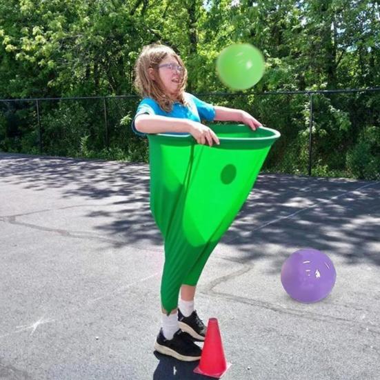 Granny Pants Yard Game Sets Giant Outdoor Games with 4 Bouncy Balls