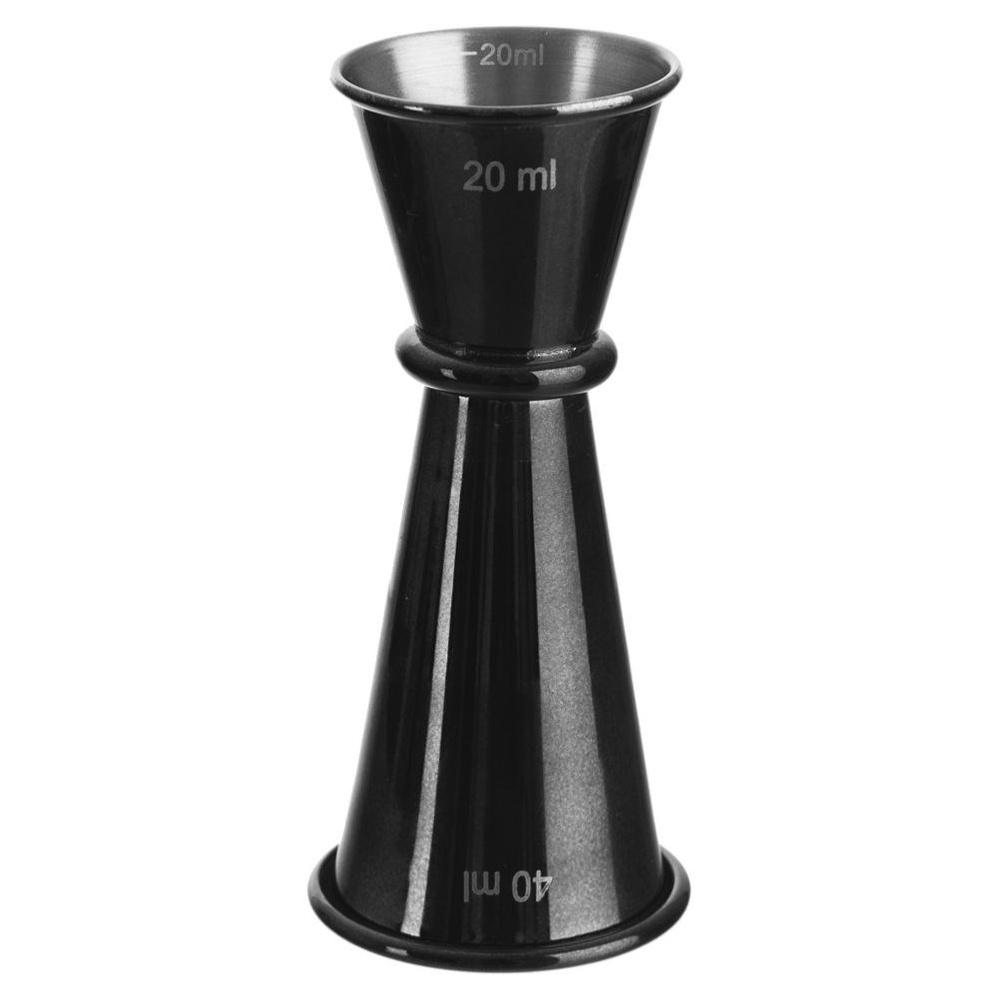 Double-sided Bartender's Steel Bar Measure Alcohol Glass 20/40 ml