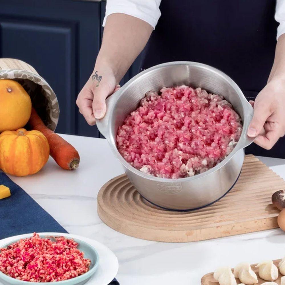 5L Electric Meat Grinder Large Capacity Food Chopper Mincer Food Shredder  Complementary Food