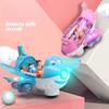 Wholesale Q Version Cartoon Airplane Toy With Rotating Lights And Music