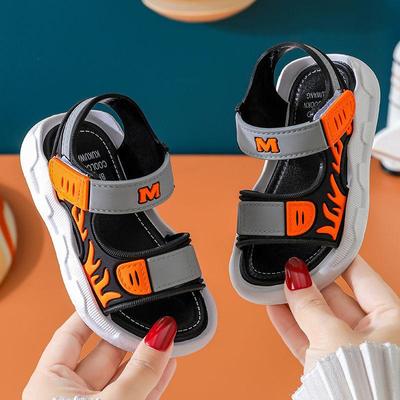 Summer Boys Shoes 1-12 Years Old Baby Children's Sandals Children's Non-slip Sandals Children Soft Bottom Beach Shoes