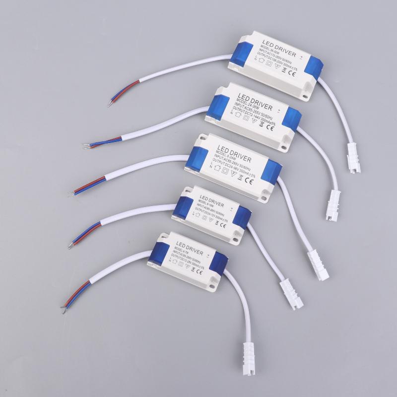 Constant Current Non-Isolated External LED Driver 4-7W 8-18W 8-24W 24-36W 36-50W Output 300mA Lighting Transformer