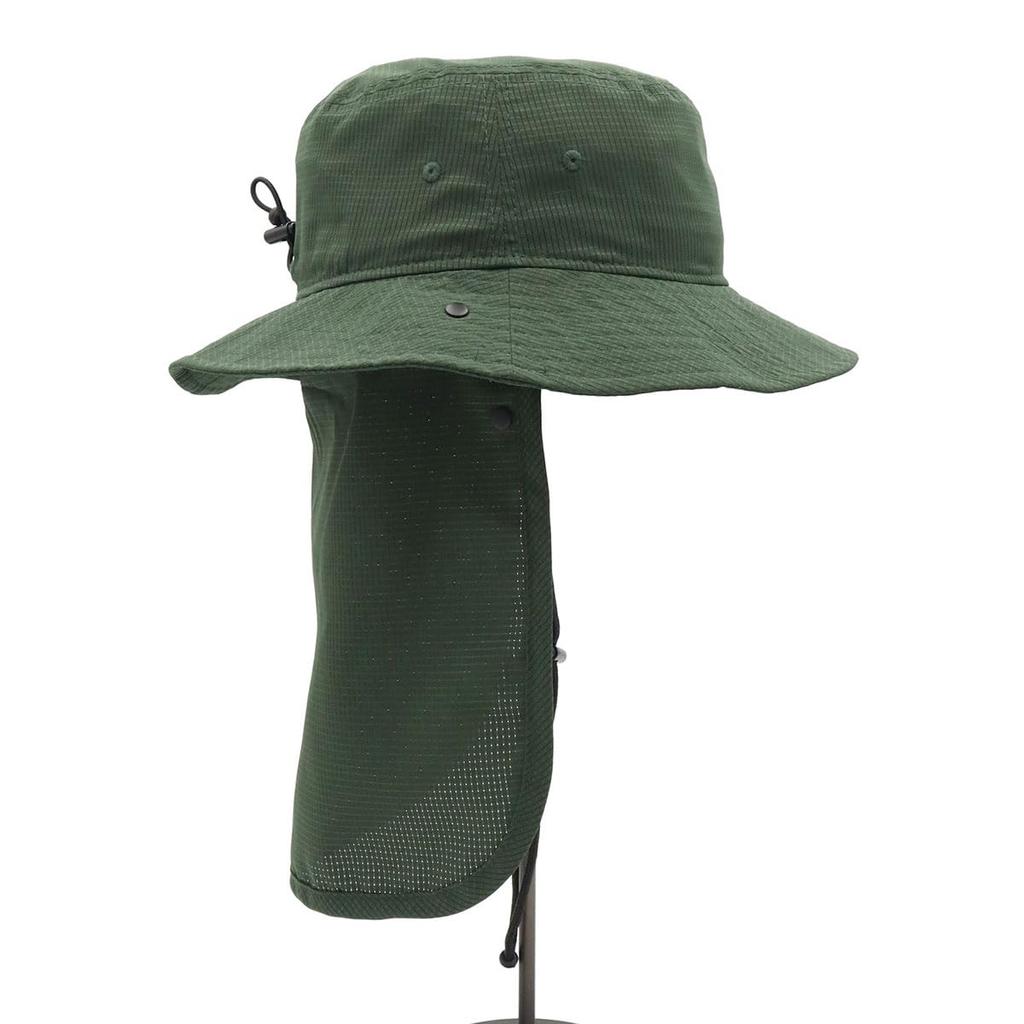 Pălărie Aventura Outdoor New Era Ușoară Hidrofobă Parasolar Verde Închis MĂRIME GRATUITĂ OD ADVLT DC PARASOLAR TECHAIR DA DGRN