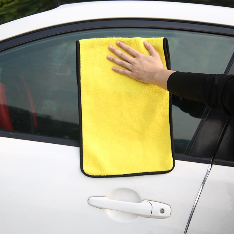 Serviette absorbante pour lavage de voiture et vitres - Grande, douce et anti-rayures