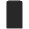 Sideboard in Black 120 x 41 x 75 cm Engineered Wood