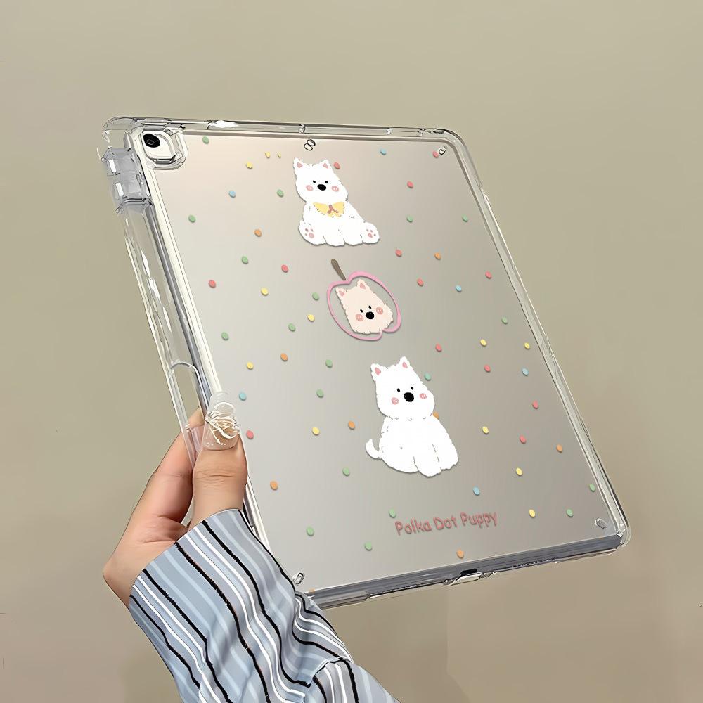 West Heights Suitable for iPad Pro 11-inch Y Folding Sticker Tablet Protective Case iPad Pro13-inch Cute Niche