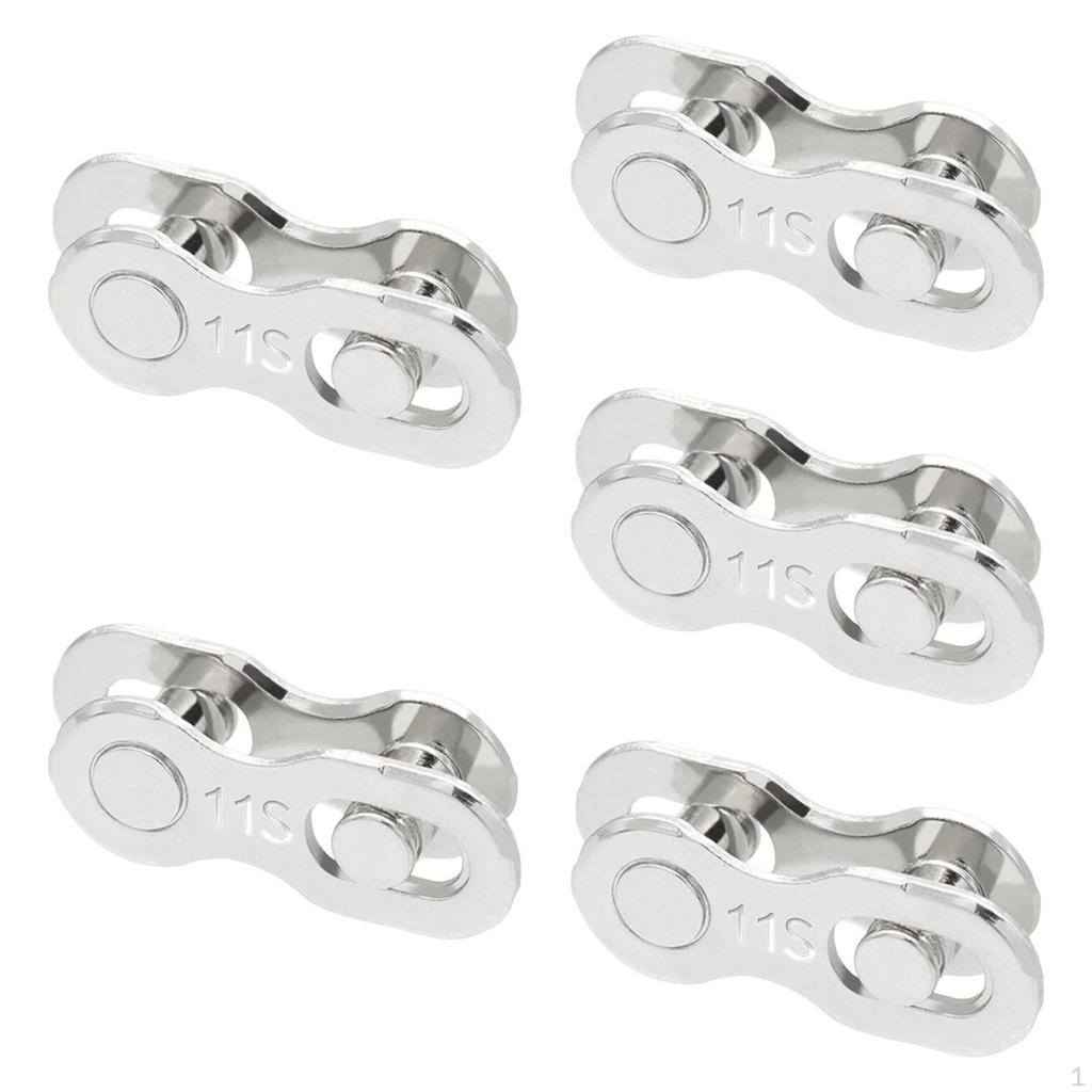 5 Pair Bike Chain Link Connector Accessories Professional Durability Easy to Install Premium