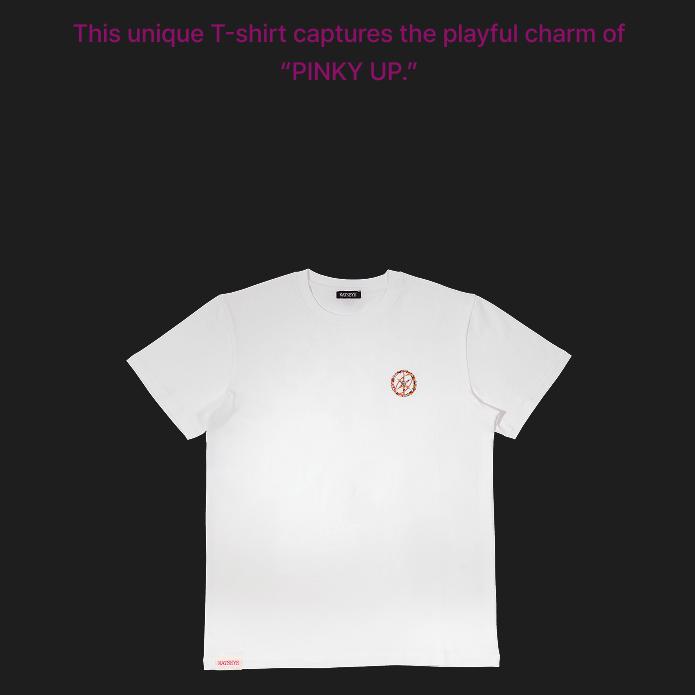 Pre-ordina T-shirt KATSEYE PINKY UP S/S