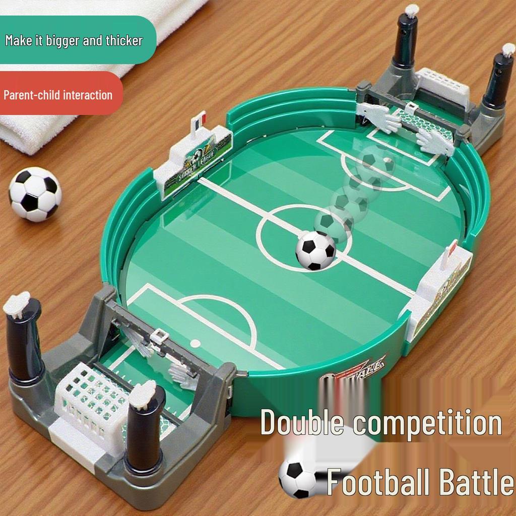 TEMU Interaktives Tischfußball-Desktopspiel für zwei Spieler für Kinder