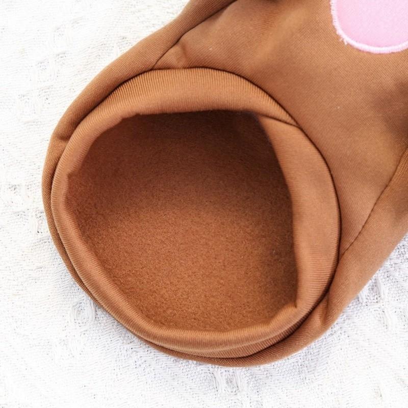 Modische Winter-Haustier-Cosplay-Kostüme Fleece Verdickt Hundekleidung Hoodies Niedlich Winddicht Haustierkleidung Katze