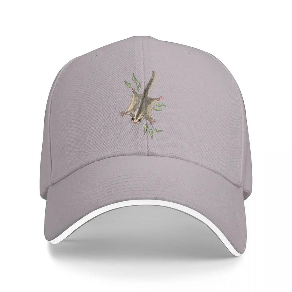 Sugar Glider On Pink Baseball Cap Fishing Caps Unisex New Hat Hats On Offer Caps Unisex Womens