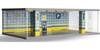 Kyosho ATLANTIC CASE Assembly Diorama Parking P2 Yellow Floor ATL30302N 1/64