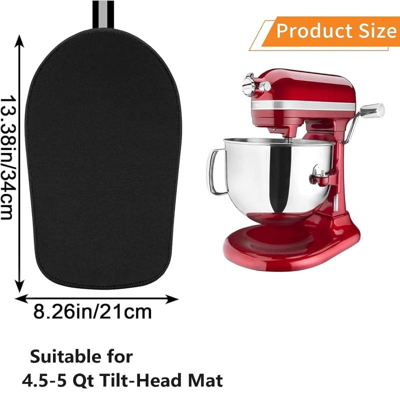 Hittebestendige Standmixer Schuifmat Antislip Oppervlak met Ophanglus voor Gemakkelijk Mixer Verplaatsen Tijdens het Bakken