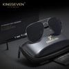 Kingseven Luxury Fashion Sunglasses Pilot Style UV400 Protective Eyewear for Vacation Outdoor and Driving