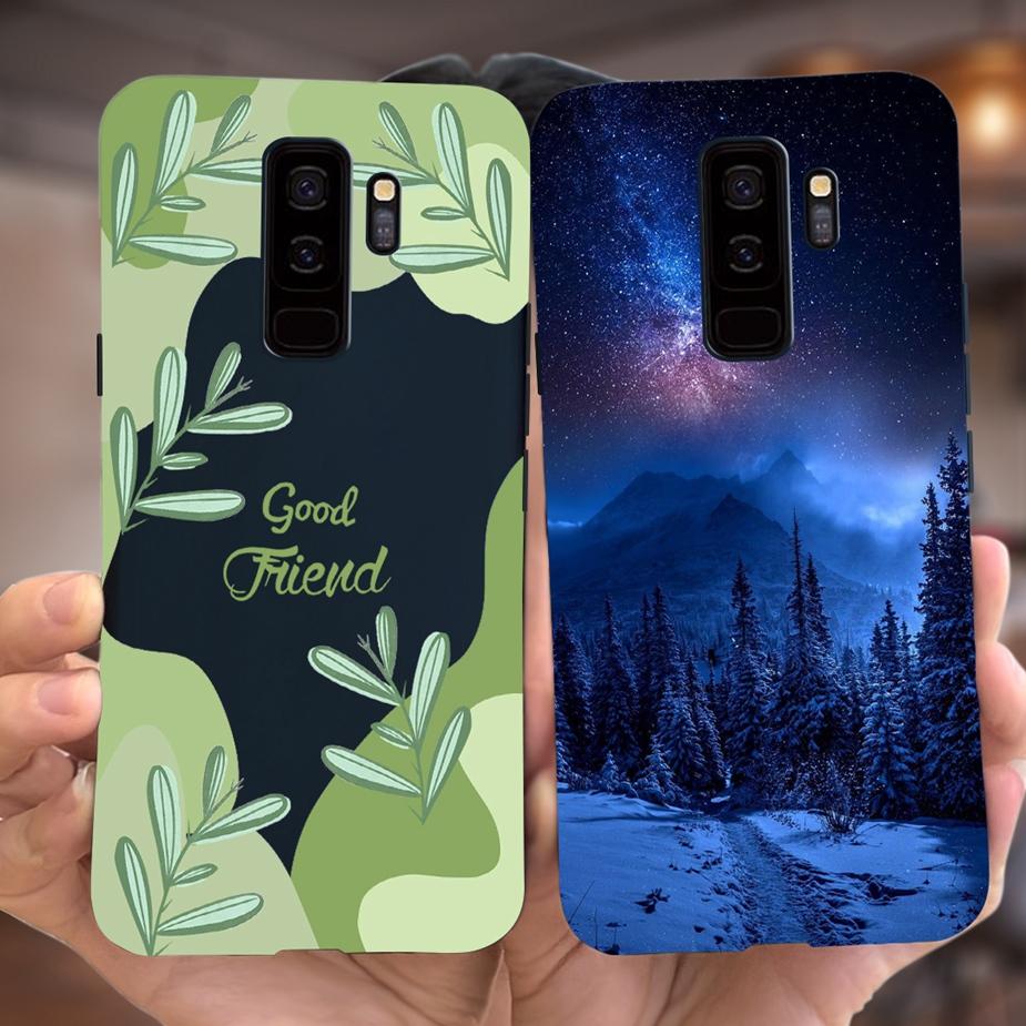 Für Samsung Galaxy S9 Plus Hülle Neue Mode Kunst Bemaltes Cover Weiches Dünnes TPU Handyhülle Für Samsung S9 S9+ Galaxy S 9 Hülle Coque
