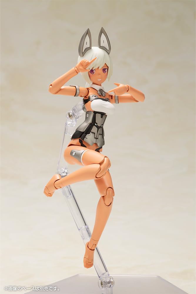 Kotobukiya Frame Arms Girl Leticia Silver Approximately 150mm Plastic Model Ver., Tall, Non-scale