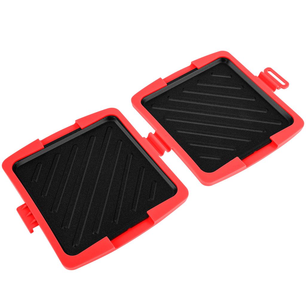 1Pc Microwave Sandwich Grill Silicone Protective Microwave Pan Nonstick Microwave Sandwich Grill for Cooking Kitchen Accessories