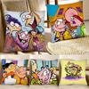 Cartoon Ed Edd N Eddy Pillow Case Fashion Square Pillowcase Bedroom Sofa Room Ins Decoration Leisure