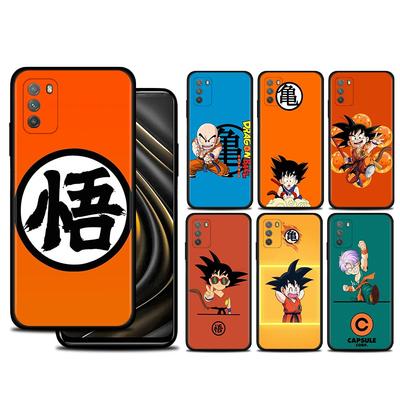 Phone Case For Xiaomi POCO X3 X4 NFC M3 M4 Pro X3 GT for Mi 12 12pro 11T 11 10T Lite Silicon Funda Dragon Ball Goten Kuririn